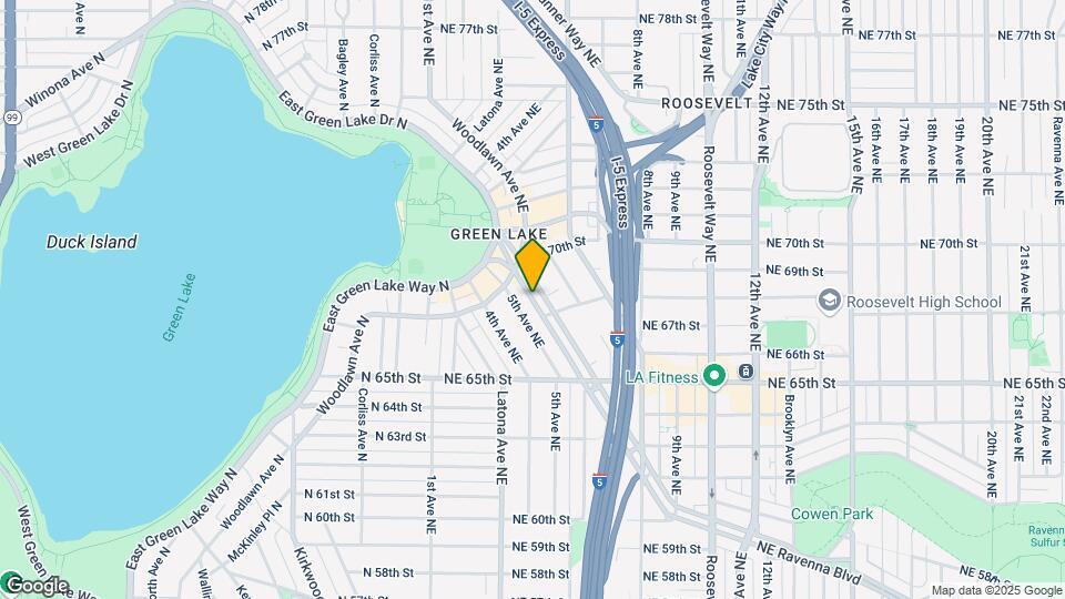 443 NE Ravenna Blvd Map and Location Details