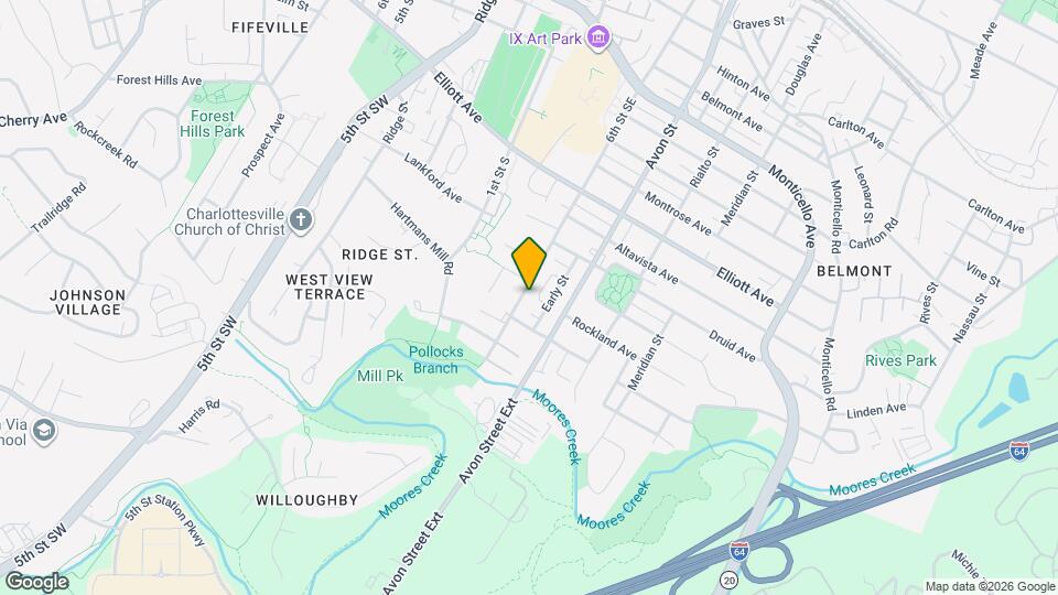 1500 6th St SE Map and Location Details