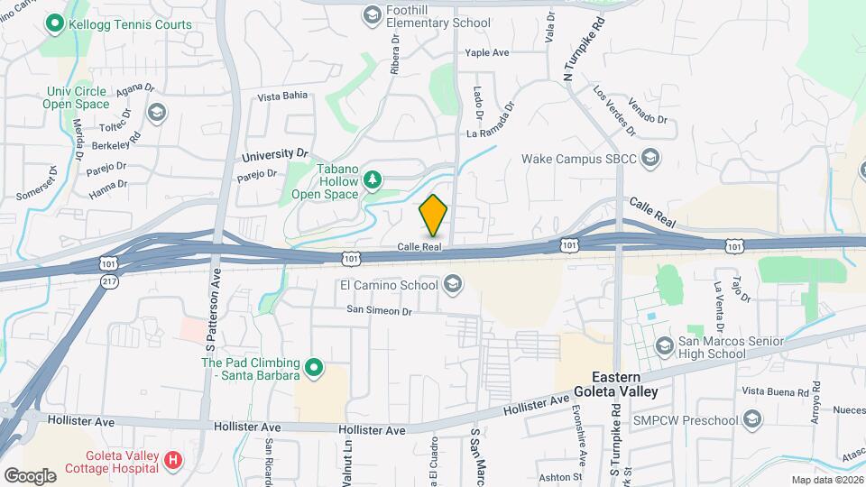 15 N San Marcos Rd, Unit A Mapa y Detalles de la Ubicación