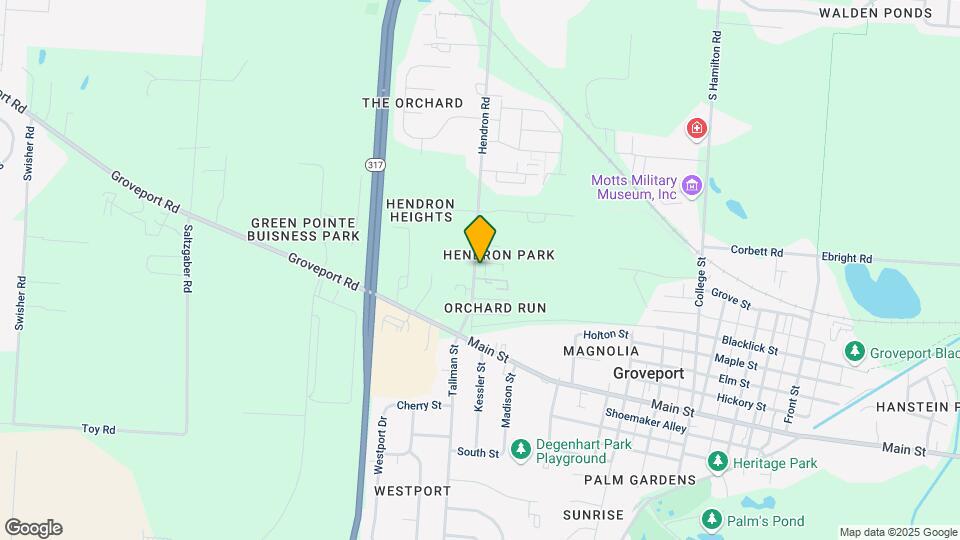 Hendron Park Map and Location Details