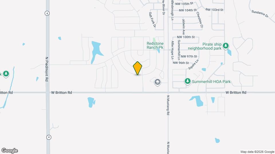 11612 NW 95th St Map and Location Details