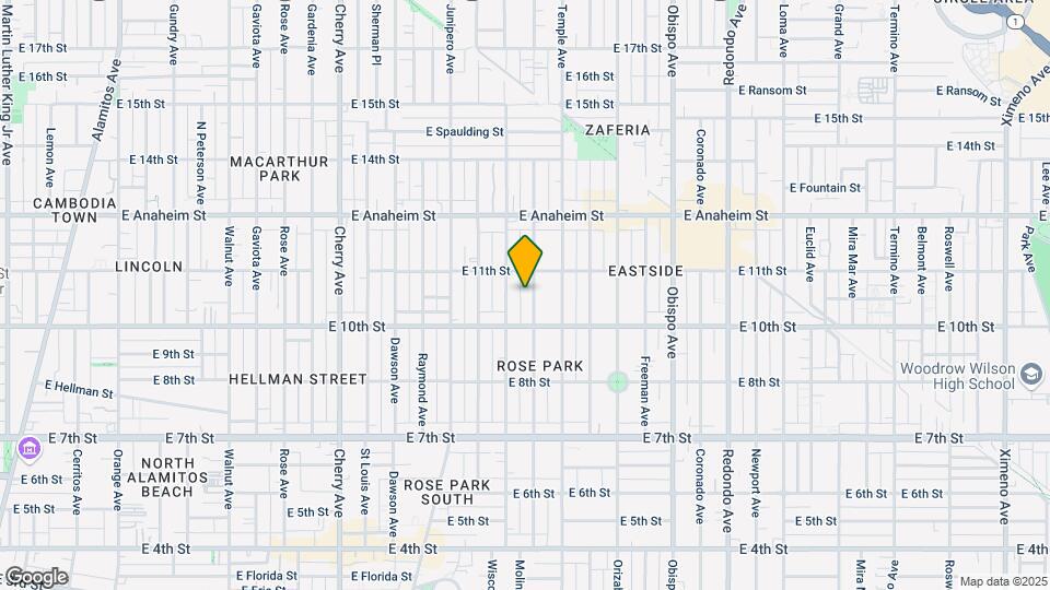 1051 Ohio Ave Mapa y Detalles de la Ubicación
