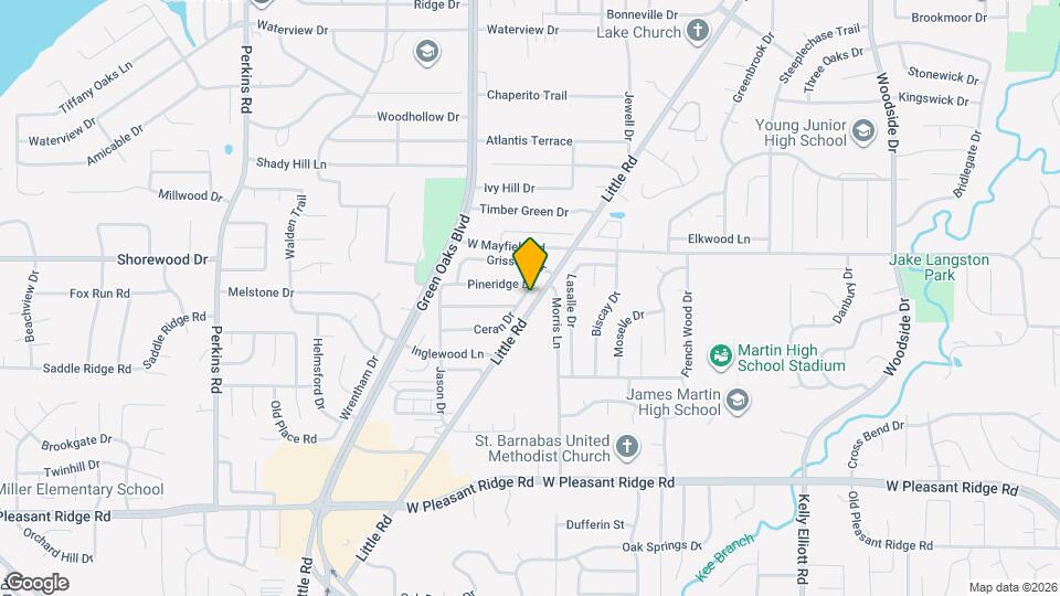 3615 Ceran Dr Map and Location Details