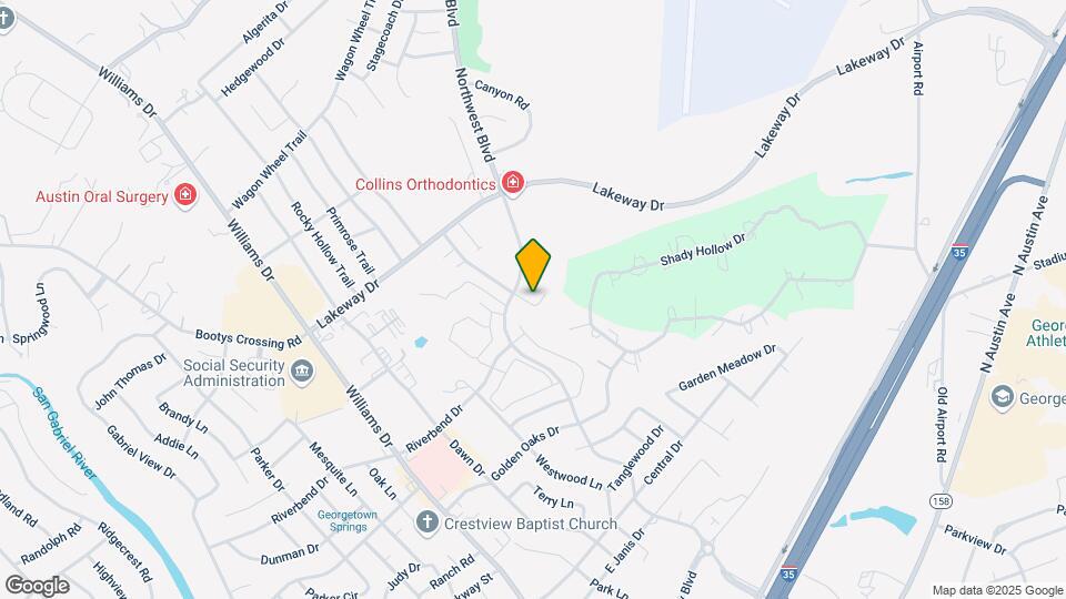 2909 Whisper Oaks Ln Map and Location Details