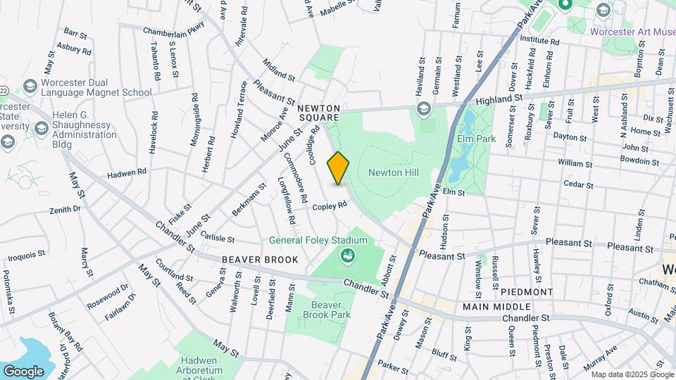630 Pleasant St Map and Location Details