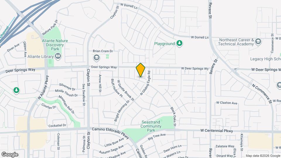 1525 Eagles Pass Ave Map and Location Details