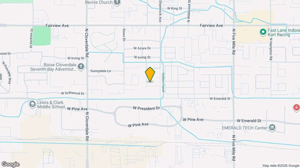 11518 W Mesquite St Mapa y Detalles de la Ubicación