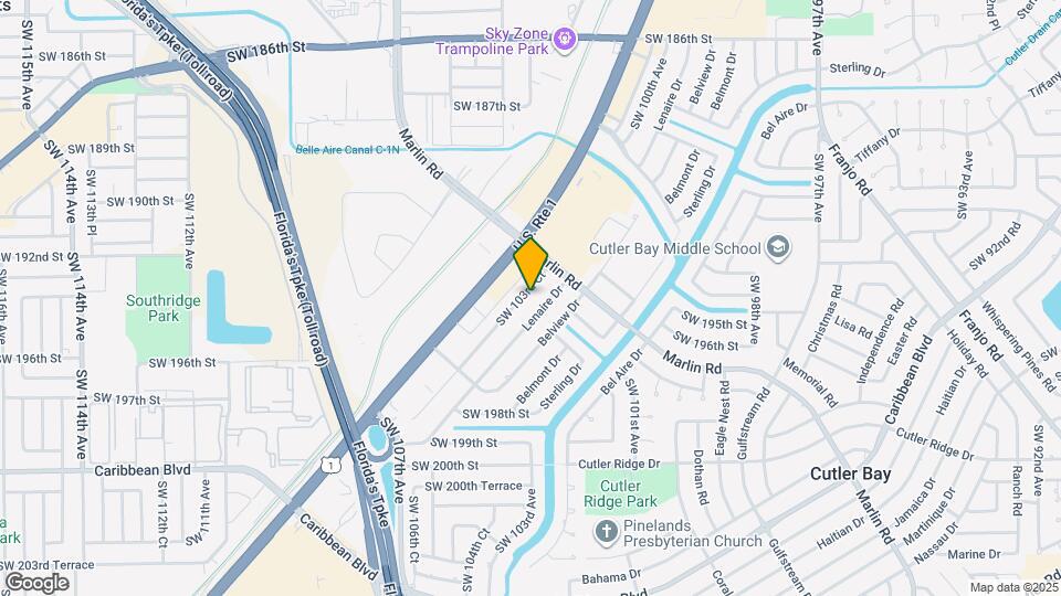 19391 SW 103rd Ct Map and Location Details