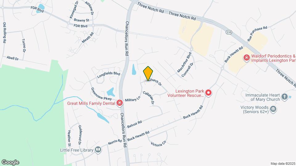 45789 Church Dr Map and Location Details