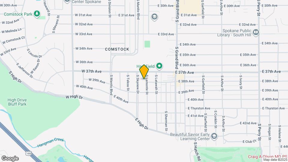 3730 S Lamonte St Mapa y Detalles de la Ubicación