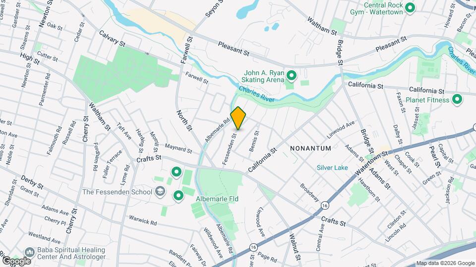 71 Fessenden St Map and Location Details