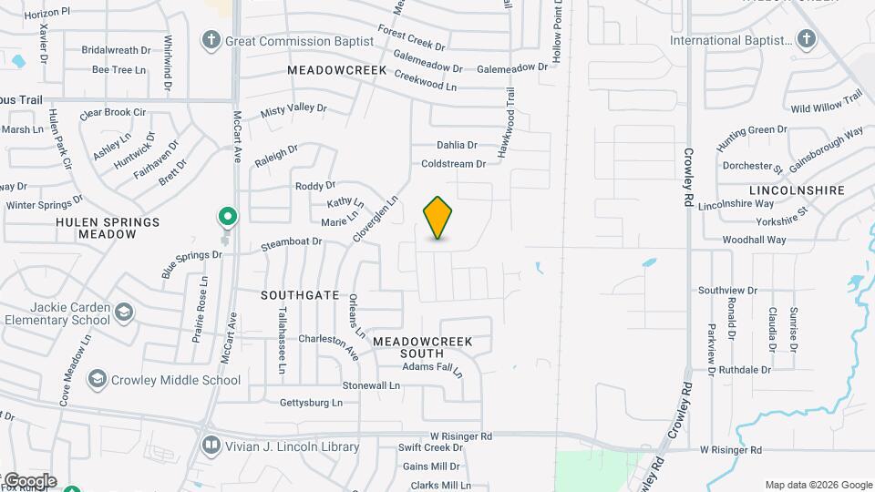 8212 Sycamore Brook Dr Map and Location Details
