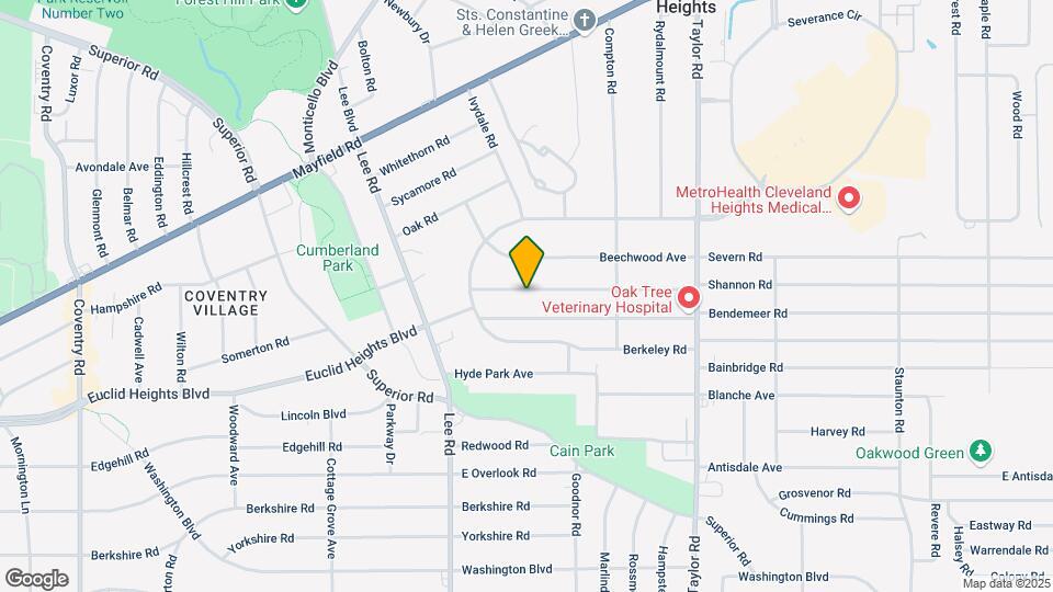 3280 Altamont Rd Map and Location Details