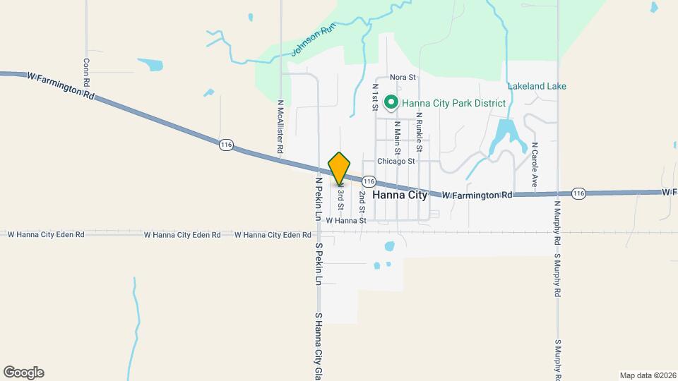 223 N 3rd St Map and Location Details