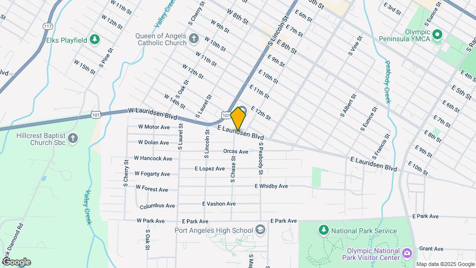 2215 S Chase St Map and Location Details