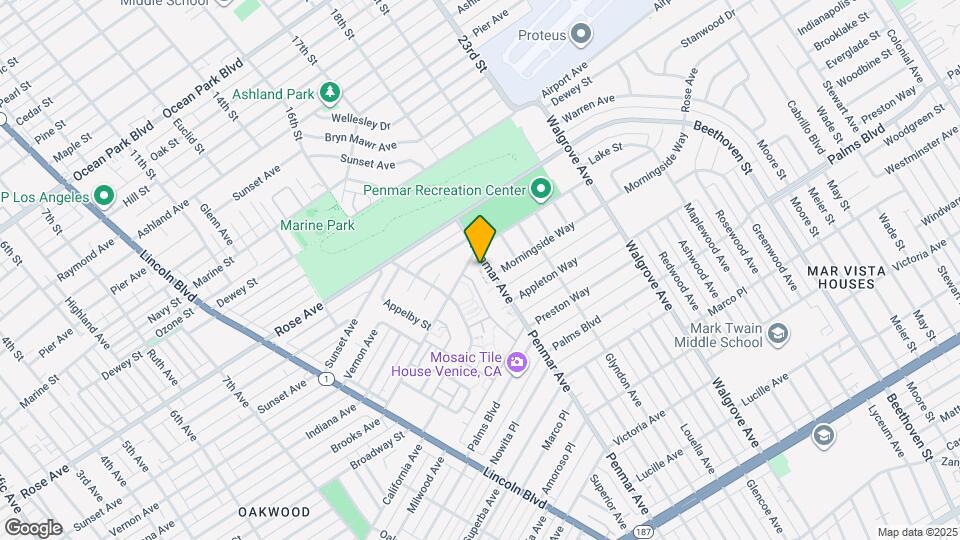 1513 Penmar Ave Map and Location Details