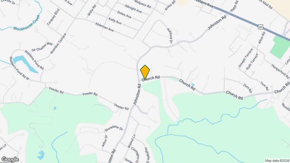 190 Church Rd Map and Location Details