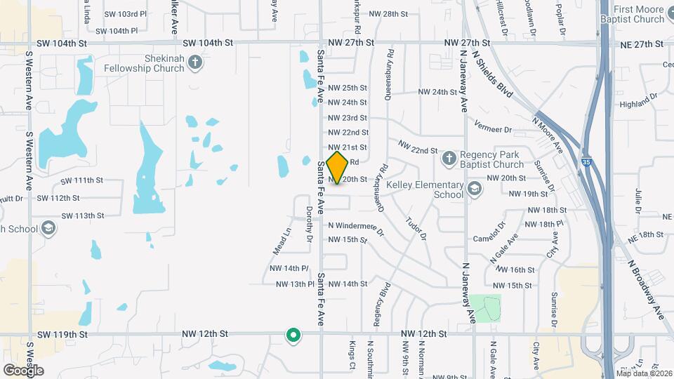 1043 NW 19th St Map and Location Details