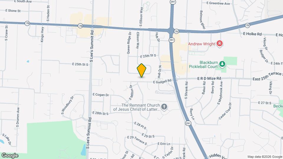 16604 E Gudgell Rd Mapa y Detalles de la Ubicación