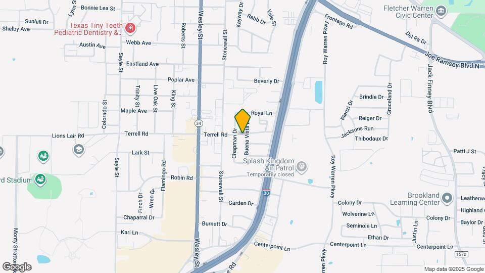 6400 Buena Vista Dr Map and Location Details