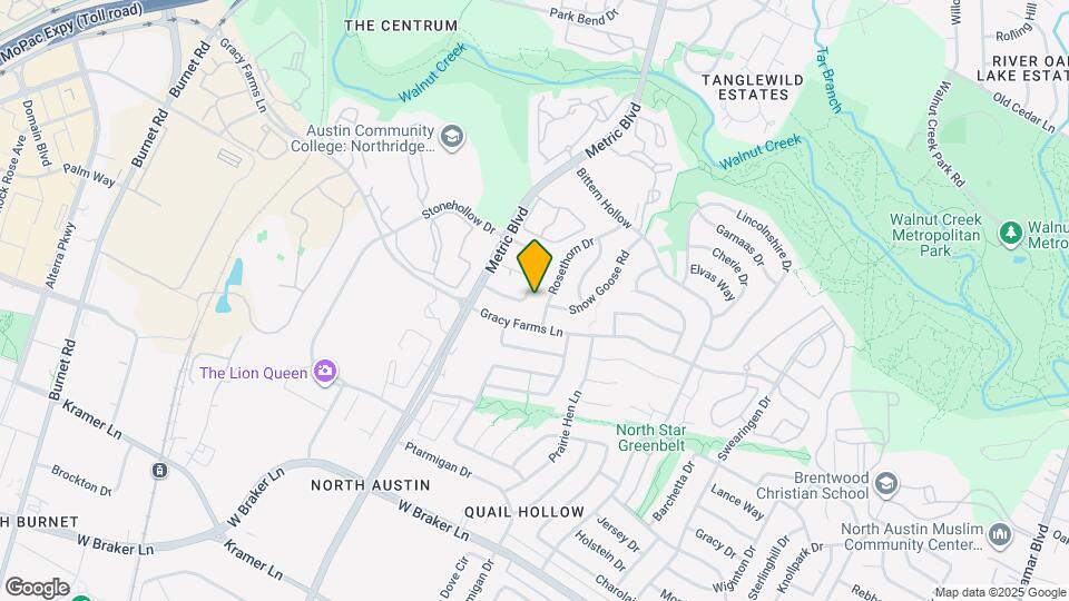 11919 Sunhillow Bend Map and Location Details