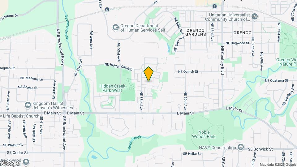 5607 NE Vino Ct Map and Location Details