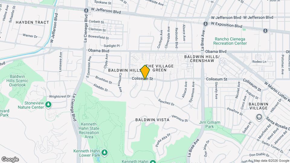 3810 Burnside Ave Map and Location Details