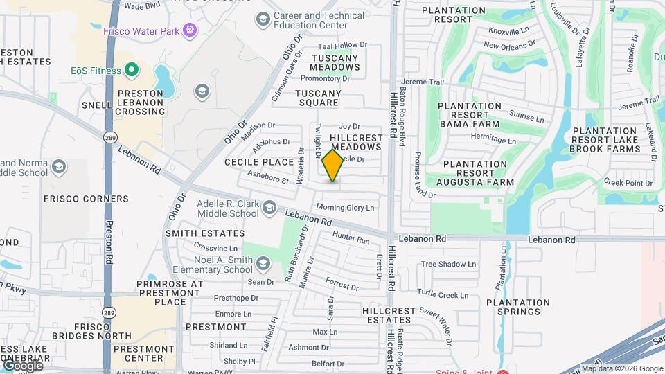 10112 Asheboro St Map and Location Details