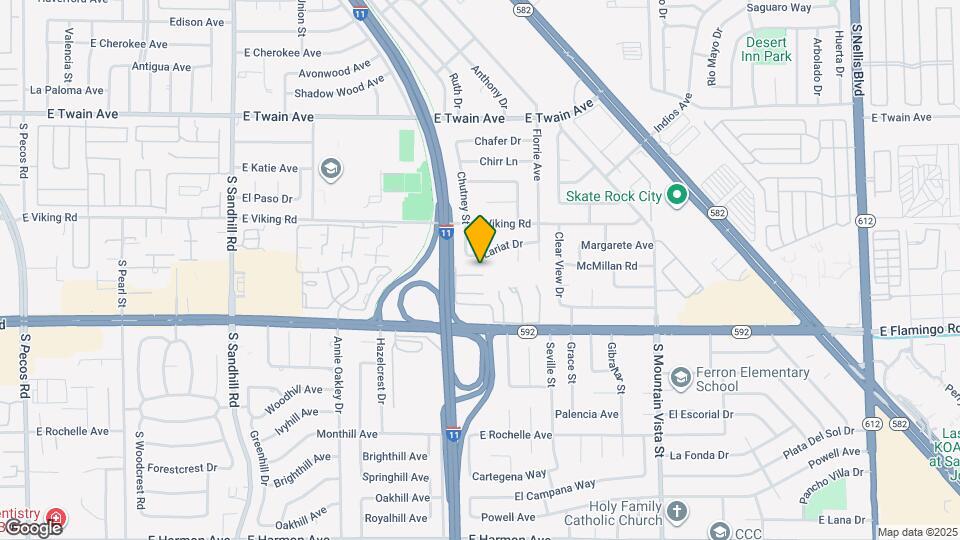 4276 Kona Coast Way Map and Location Details