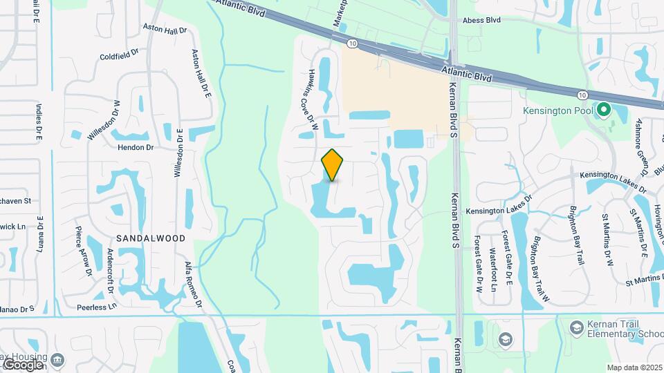 1864 Sunchase Ct Map and Location Details