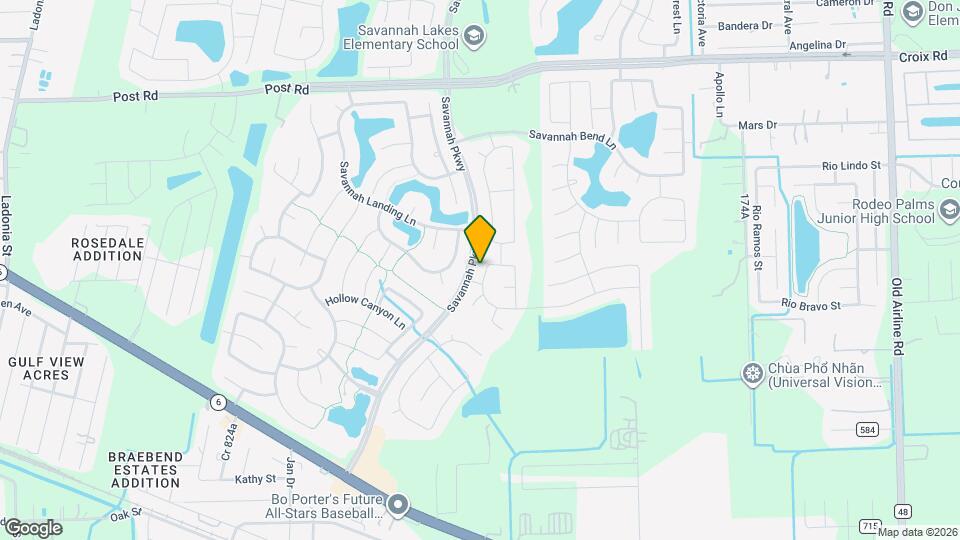 5508 Lilywood Ln Mapa y Detalles de la Ubicación