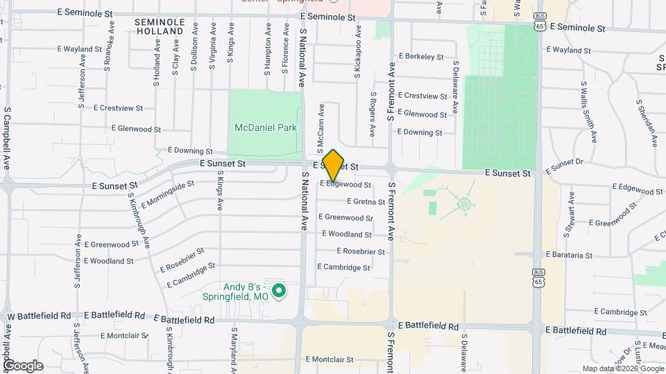 1258 E Edgewood St Mapa y Detalles de la Ubicación