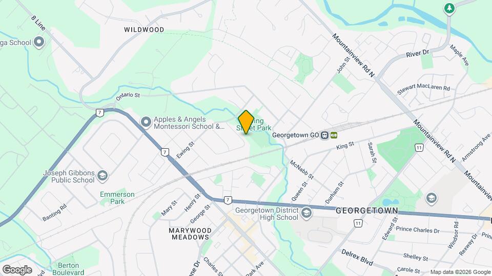 54 Hewson Crescent Map and Location Details