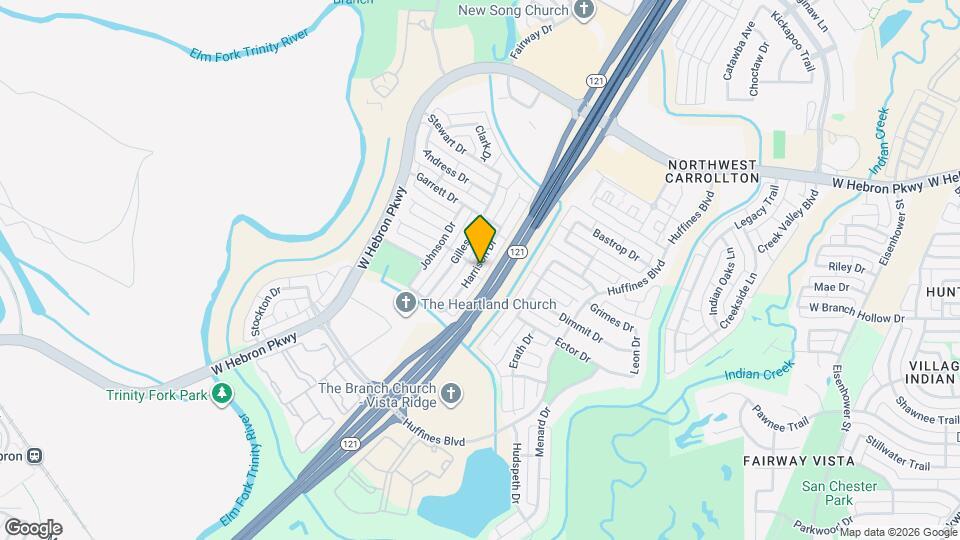 3844 Harrison Dr Map and Location Details