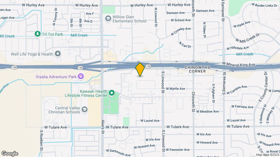 4802 W Kaweah Ave Map and Location Details