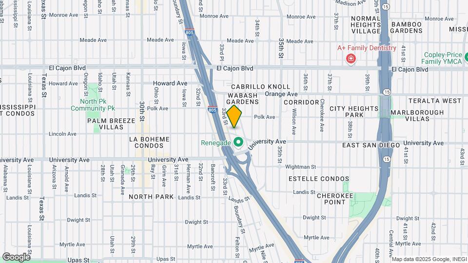 3312-3322 Lincoln Ave Map and Location Details