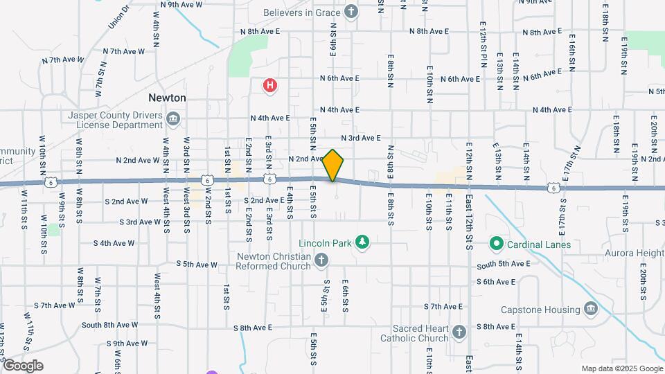 527 E 1st Ave Mapa y Detalles de la Ubicación