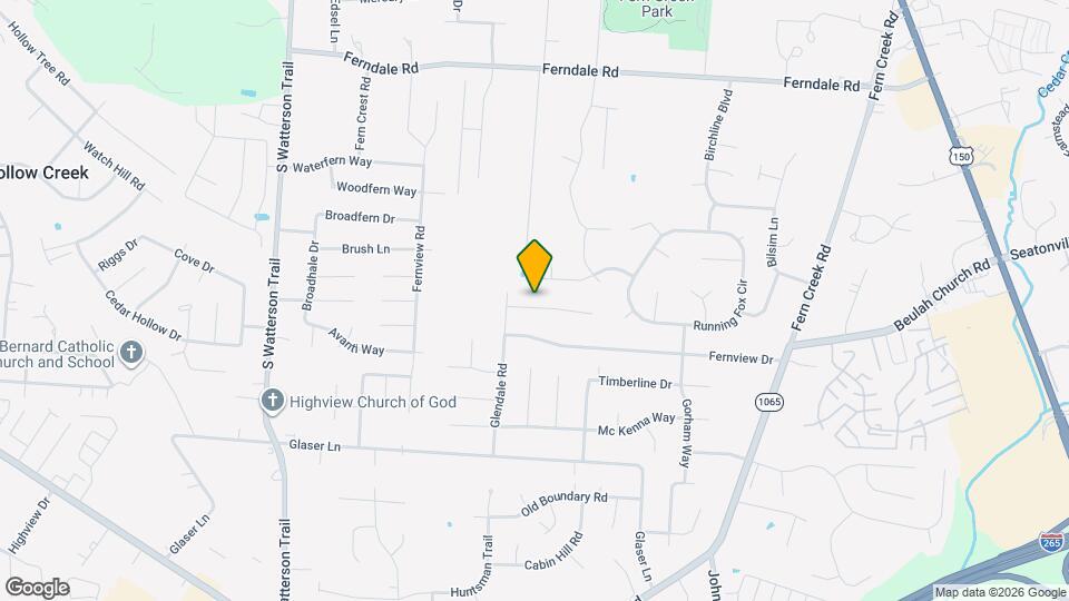 8407 Glendale Trce, Unit B730 Map and Location Details