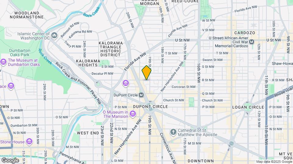 1904 R St NW Map and Location Details