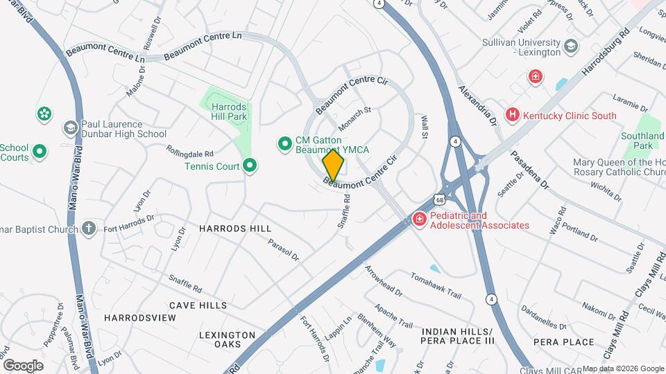 3317 Beaumont Centre Cir Mapa y Detalles de la Ubicación