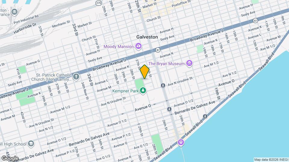 1314 27th St Map and Location Details