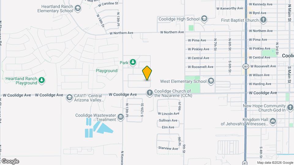 1211 W Wilson Ave Map and Location Details