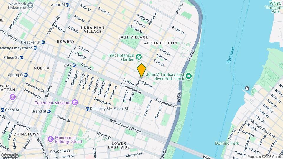 40 Avenue C Mapa y Detalles de la Ubicación