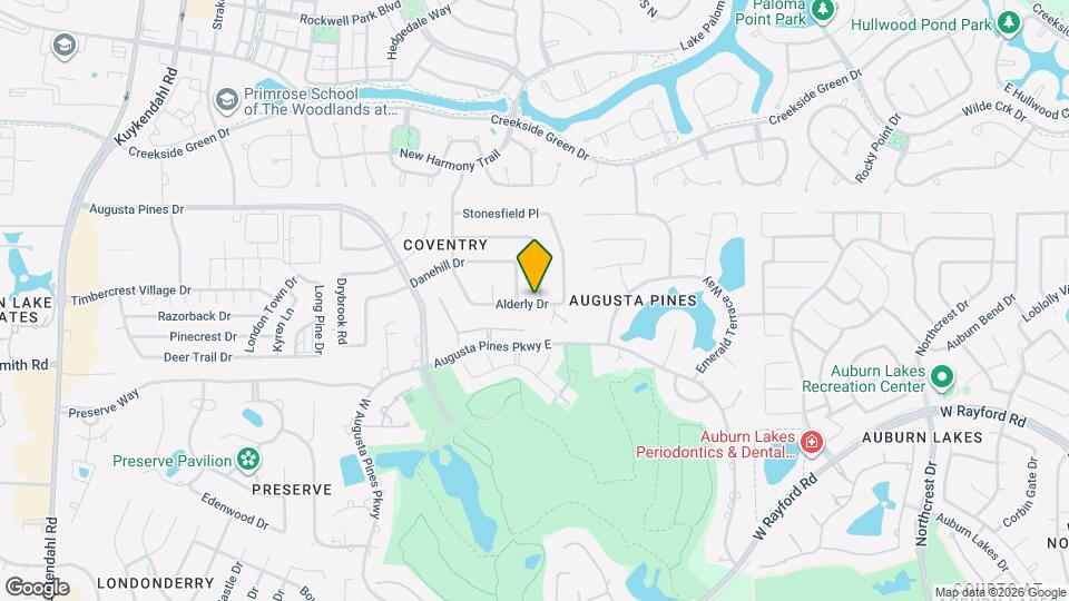 25803 Longstone Rd Map and Location Details