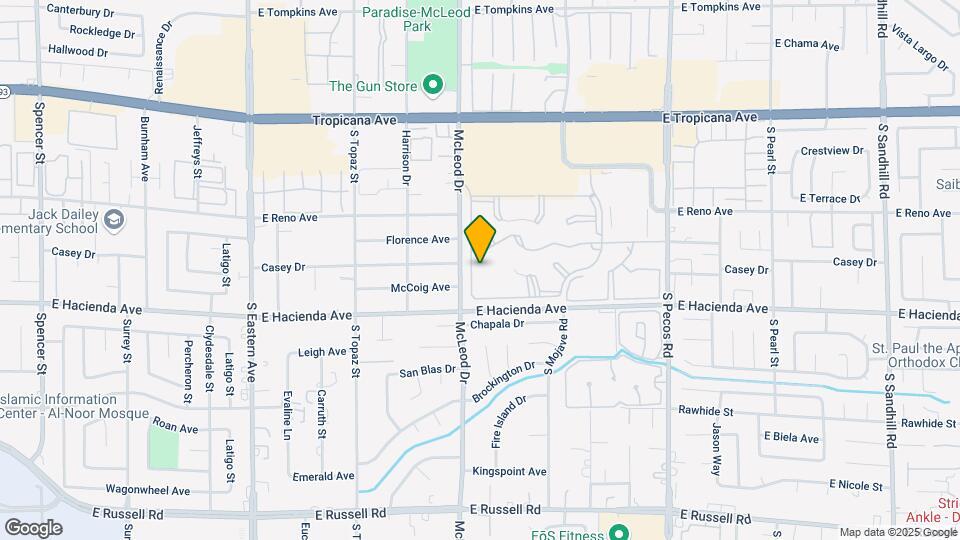 5216 Mandalay Springs Dr Map and Location Details