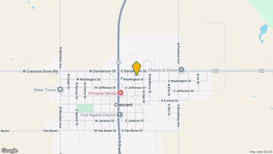 302 E Washington St Map and Location Details