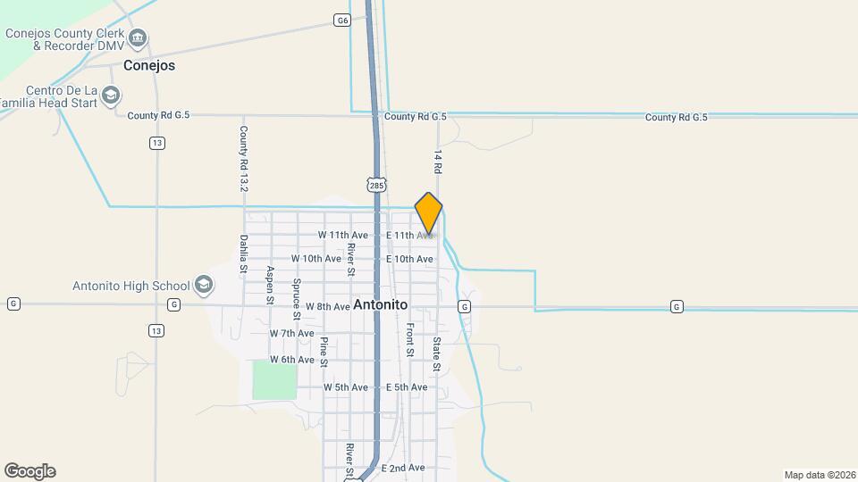 Unavailable Property at 214 E 11th Ave in Antonito, CO Listing Removed