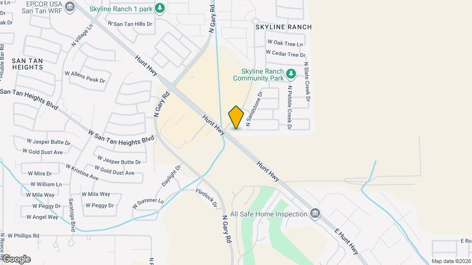 1223 W Desert Seasons Dr Map and Location Details