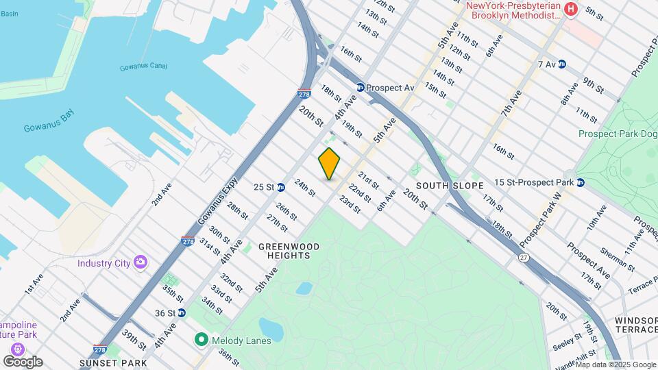 225 23rd St Mapa y Detalles de la Ubicación