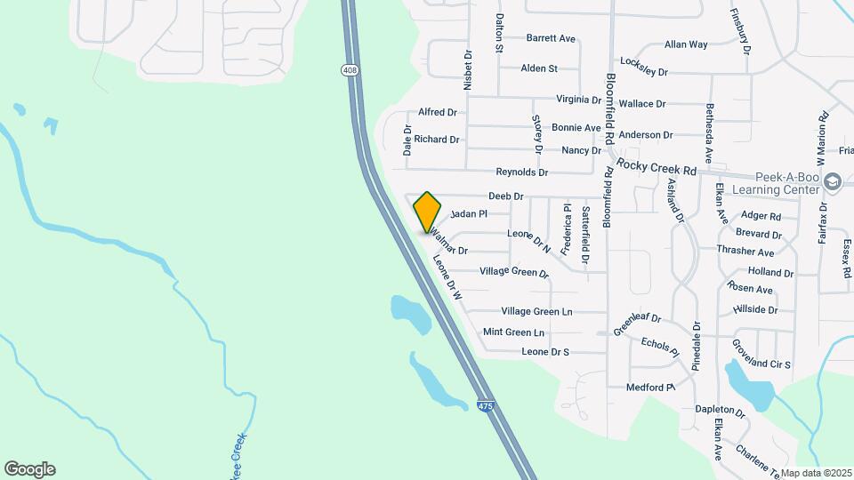 2916 Walmar Dr Map and Location Details